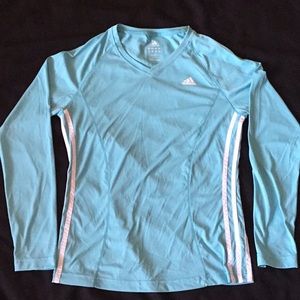 Long sleeve adidas running shirt